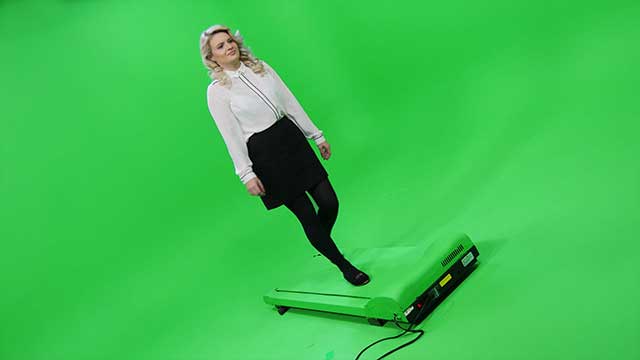 green screen treadmill image