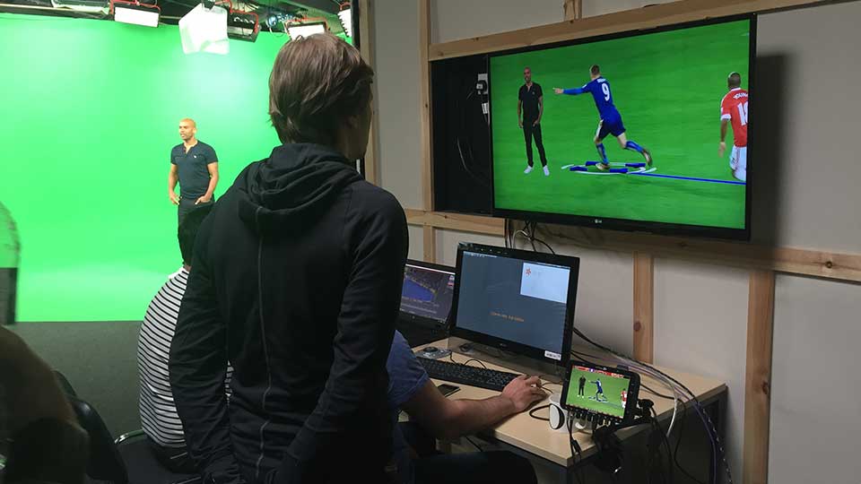 BBC filming at studio image