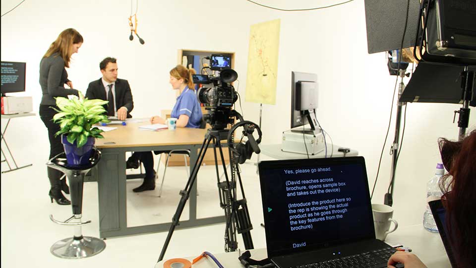 A video studio image