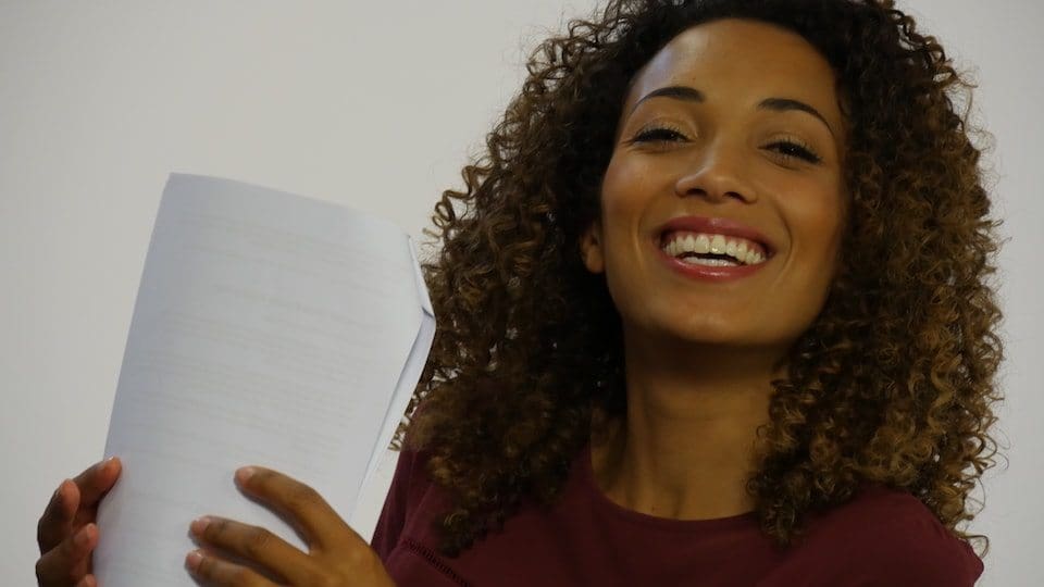 Presenter filming Presenter filming image
