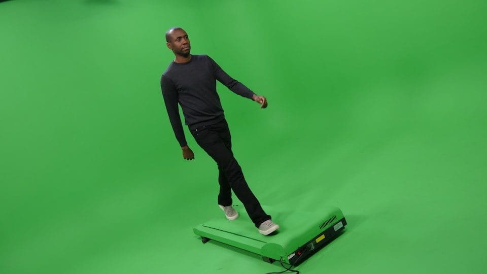 Green screen treadmill hire Manchester image