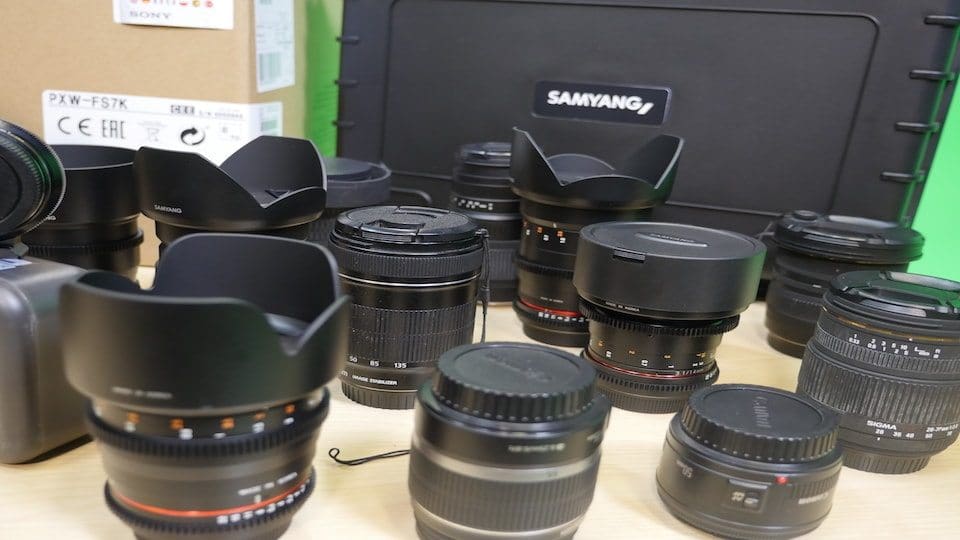EF Lenses to hire at Galleon image