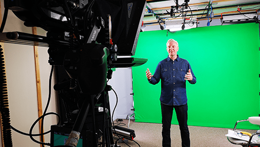 Tony Walsh filming image