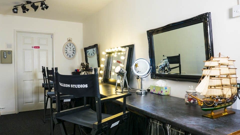 Studio hire make-up room image