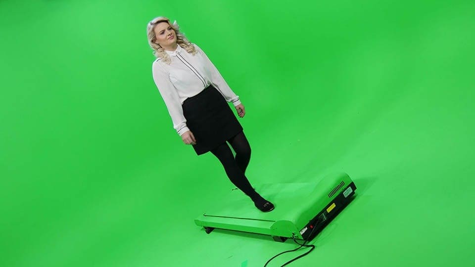 Green screen treadmill hire Manchester studio Green screen treadmill hire in our large size Manchester studio image