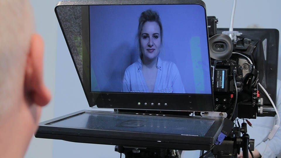 Interrotron is ideal for interviews Interrotron is ideal for interviews image