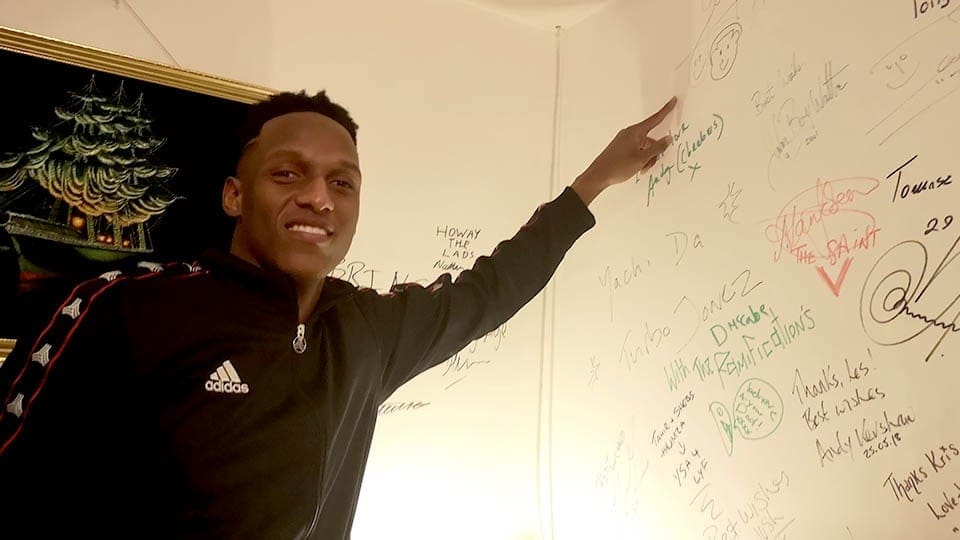 Yerry Mina at Galleon Studios Yerry Mina at Galleon Studios image