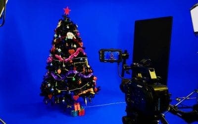 Studio for Christmas Commercials