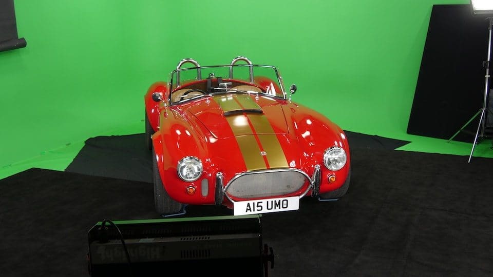 car in the manchester hire studio