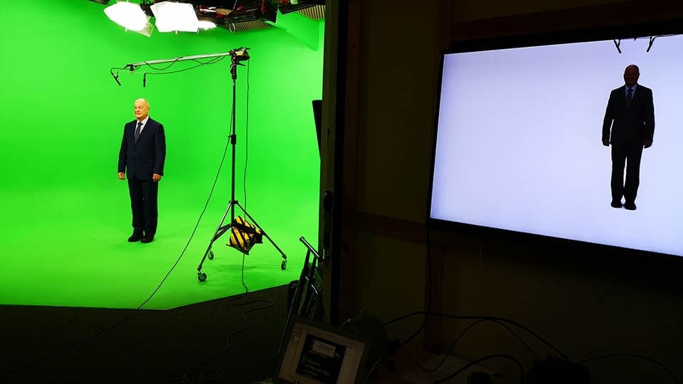 Remote studios with live keying Remote studios with live keying image