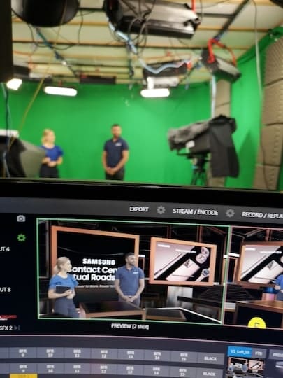 green screen in real time green screen in real time image