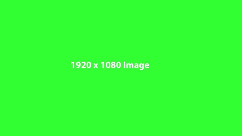 1920X1080 Green Template Image