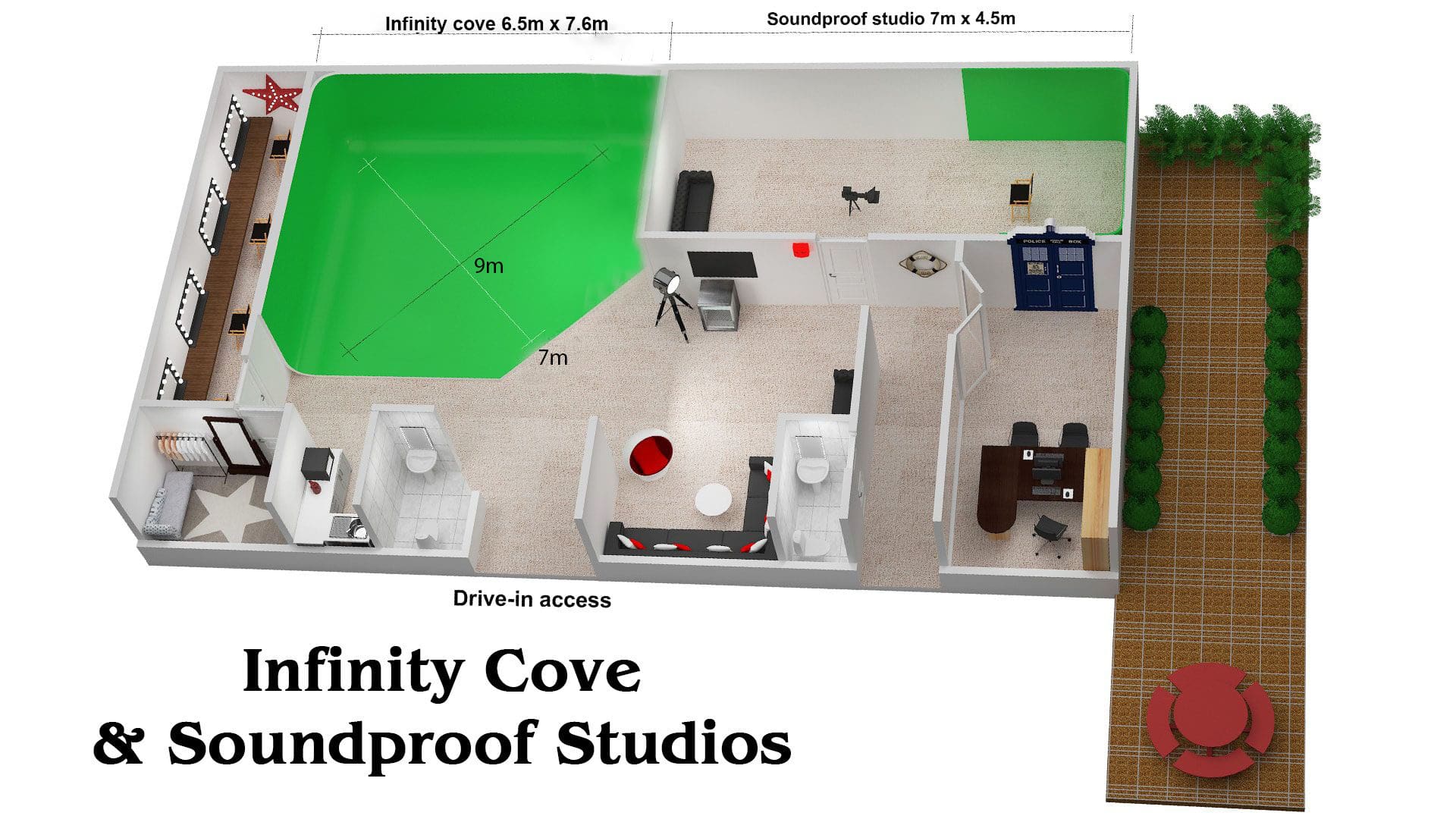Galleon Studios Floor Plan Updated
