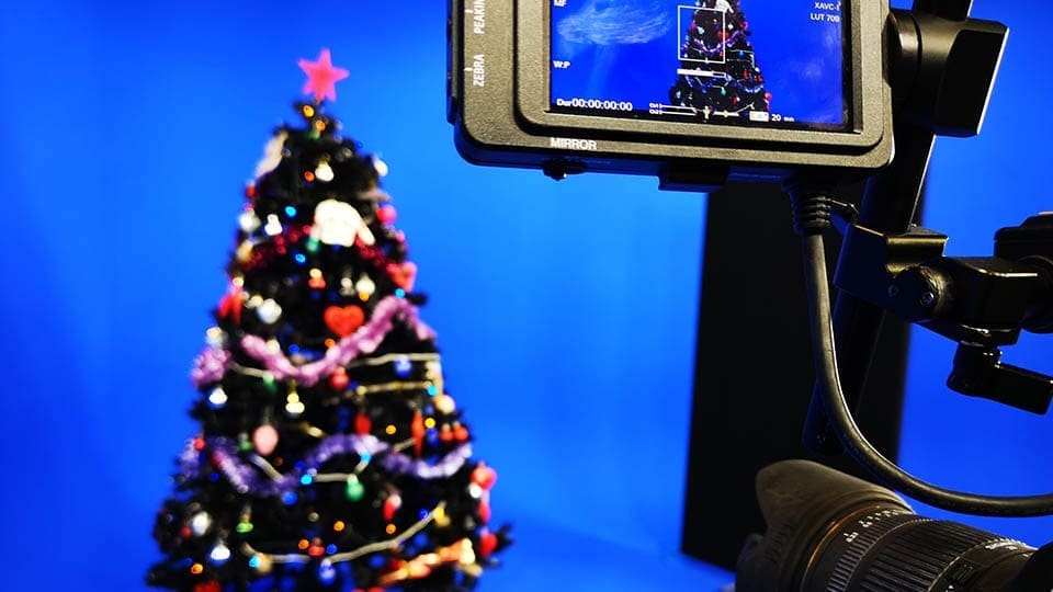 Blue Screen Studio Hire Manchester 9 christmas ad filming Manchester