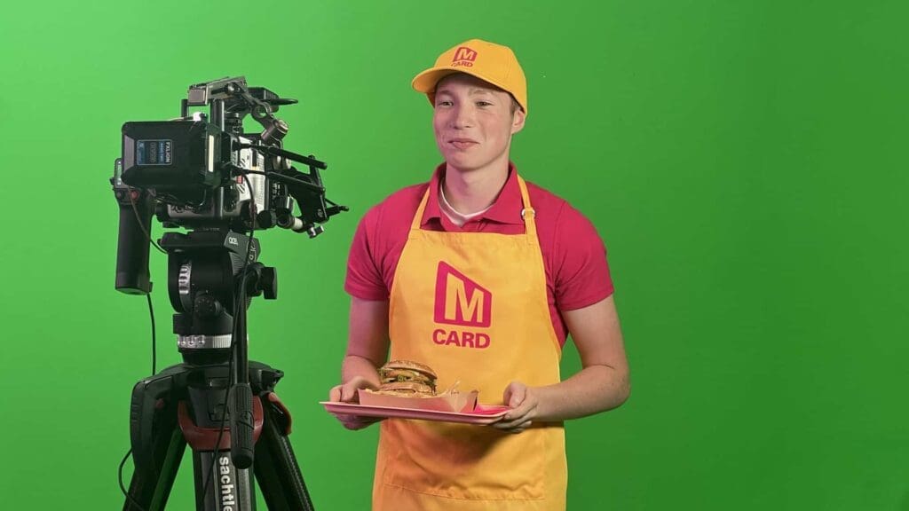 microdrama on green screen