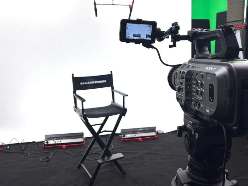 Colorama in the Manchester studio