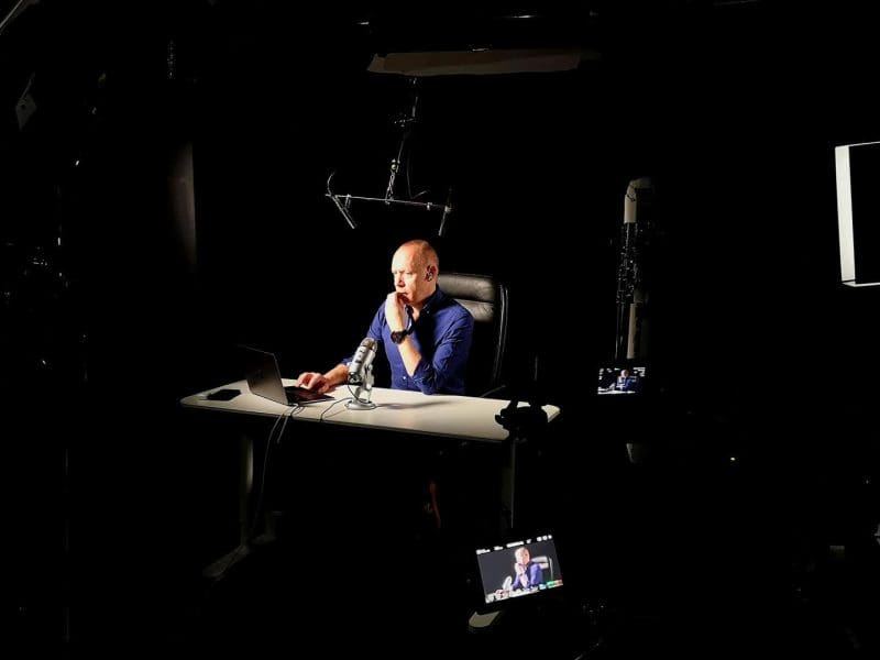 Filmed Podcasts at Galleon Studios