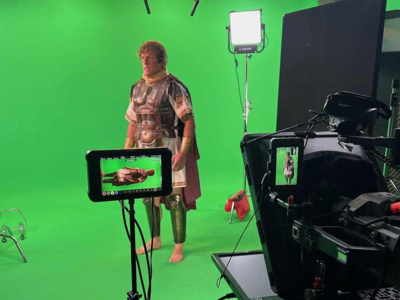 Historical Filming In The Soundproof Live Suite Studio