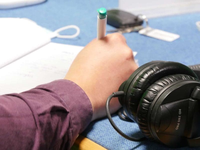 Manchester Podcast studio