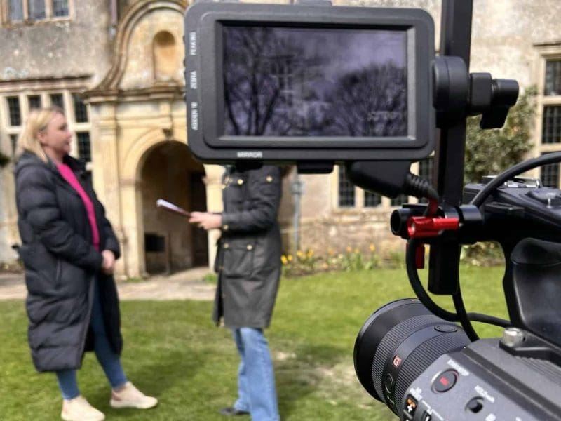On location interviews
