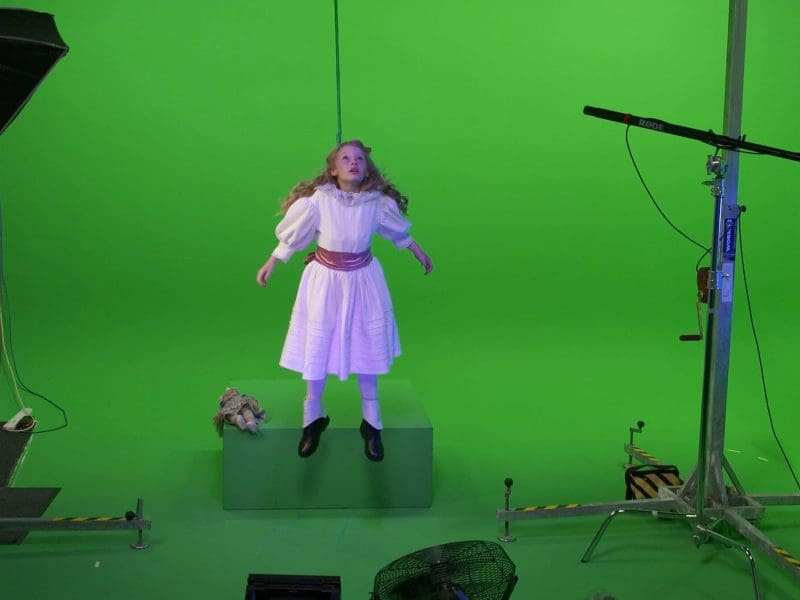 green screen for Theme Park